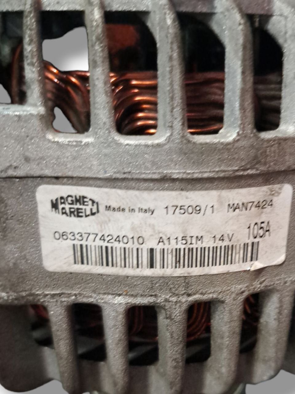 Alternatore Opel Corsa D 1.3 Diesel (2006-2014) COD:063377424010 - F&P CRASH SRLS - Ricambi Usati