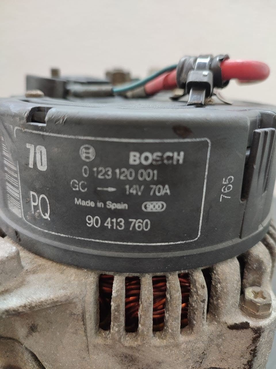 Alternatore Opel Tigra 1.6 cod 0123120001 - F&P CRASH SRLS - Ricambi Usati