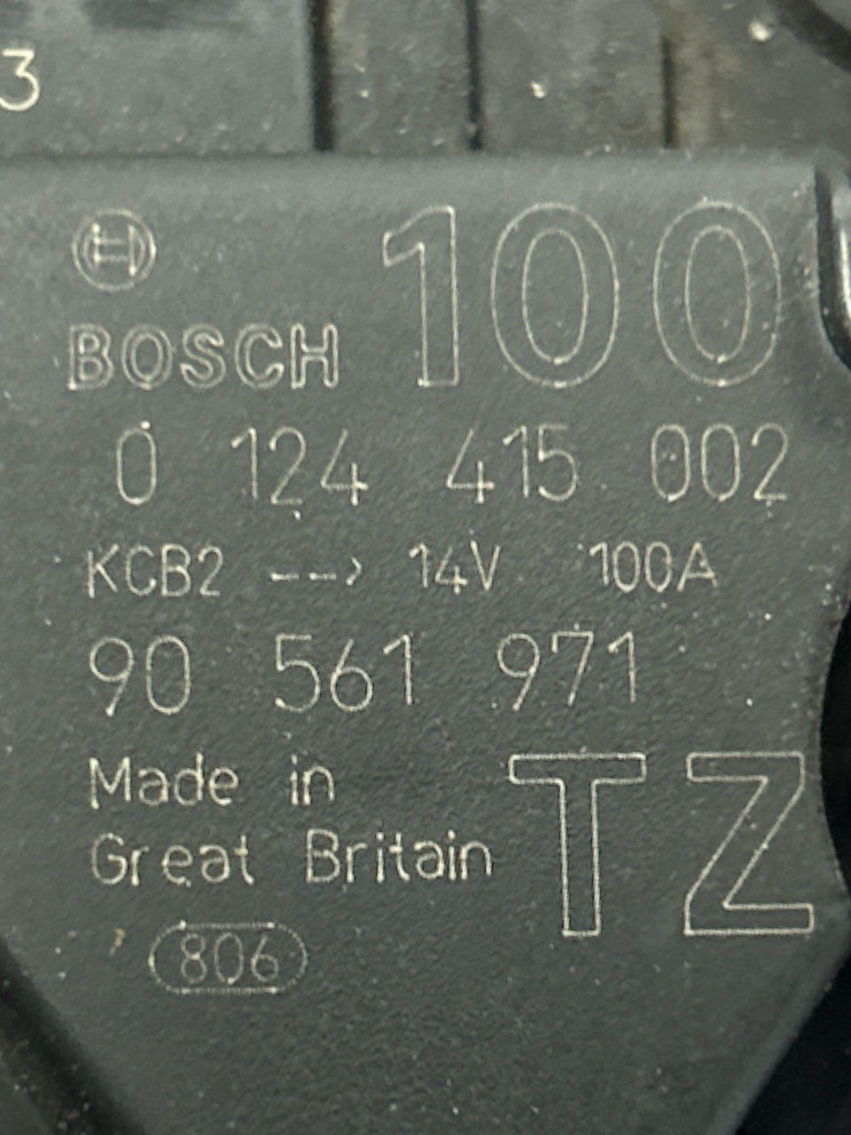 Alternatore Opel Zafira (A) 1.6 (1999 > 2005) cod . 0124415002 - F&P CRASH SRLS - Ricambi Usati