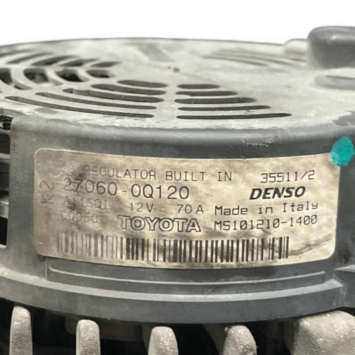 Alternatore Peugeot 107 1.0 Benzina (2005 al 2014) cod: 27060 - 0Q120 - F&P CRASH SRLS - Ricambi Usati