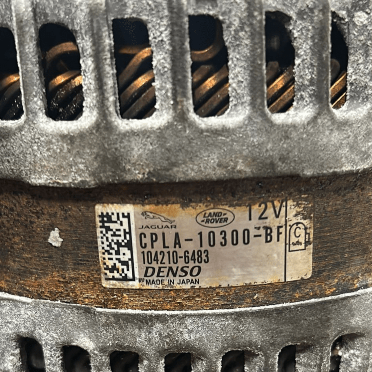 Alternatore range rover sport l494 3.0 diesel cod:cpla - 10300 - bf (2018 > 2022) - F&P CRASH SRL - Ricambi Usati