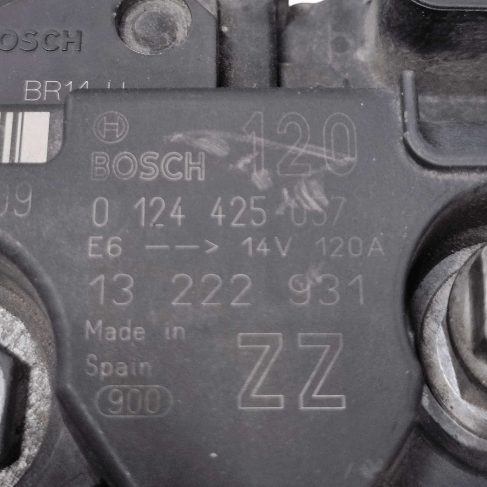 Alternatore Renault Captur 1.5 Diesel COD: 0124425037 (2013 - 2019) - F&P CRASH SRLS - Ricambi Usati