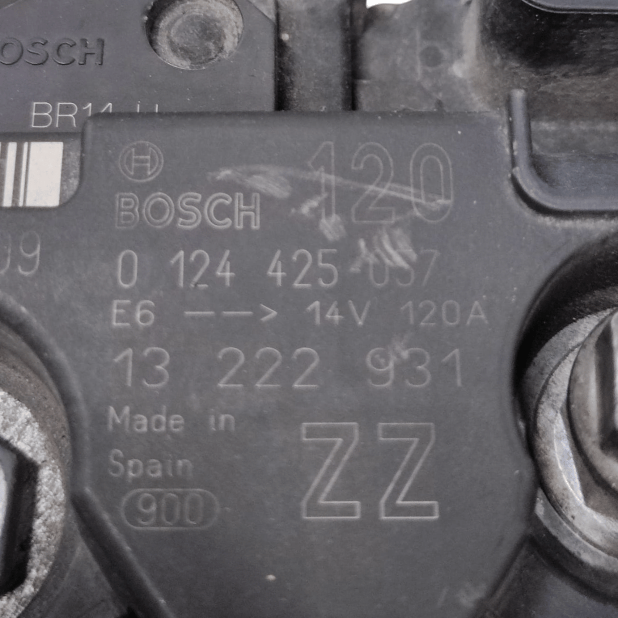 Alternatore Renault Captur 1.5 Diesel COD: 0124425037 (2013 - 2019) - F&P CRASH SRLS - Ricambi Usati