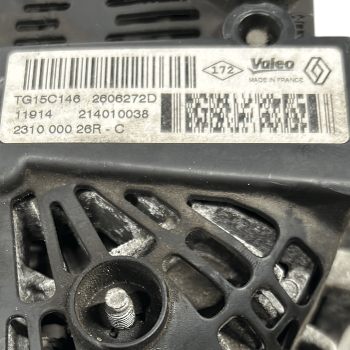 Alternatore Renault Kangoo 1.5 Diesel (2008 > 2021) cod:231000026R - F&P CRASH SRLS - Ricambi Usati