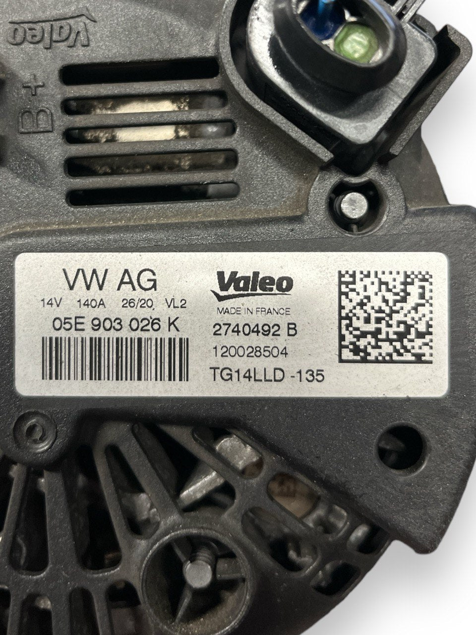 Alternatore Skoda Kamiq 1.0 tsi (2018>) cod: 05E903026K - F&P CRASH SRLS - Ricambi Usati