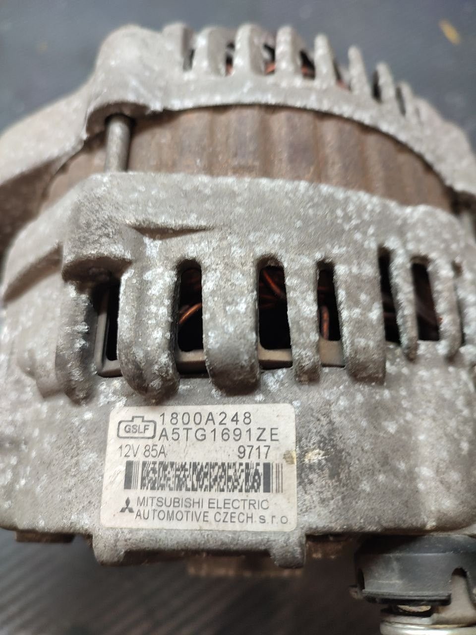 Alternatore Smart Forfour / Mitsubishi Colt 1.3 bz cod 1800a248 - F&P CRASH SRLS - Ricambi Usati