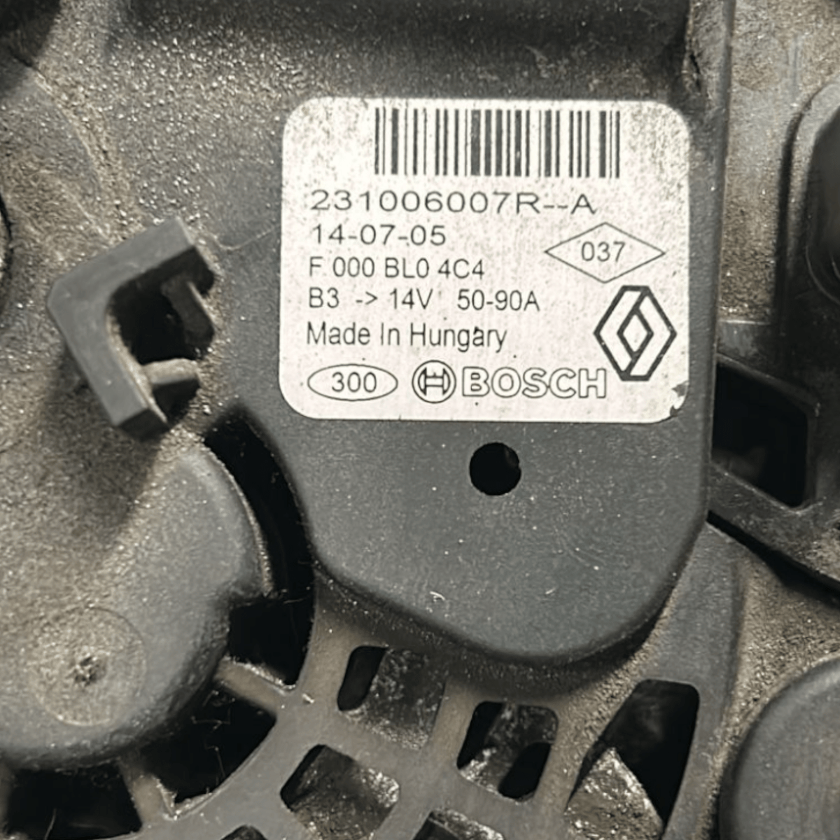 Alternatore Smart Fortwo W453 1.0 Benzina cod:231006007R (2014 > 2021) - F&P CRASH SRLS - Ricambi Usati