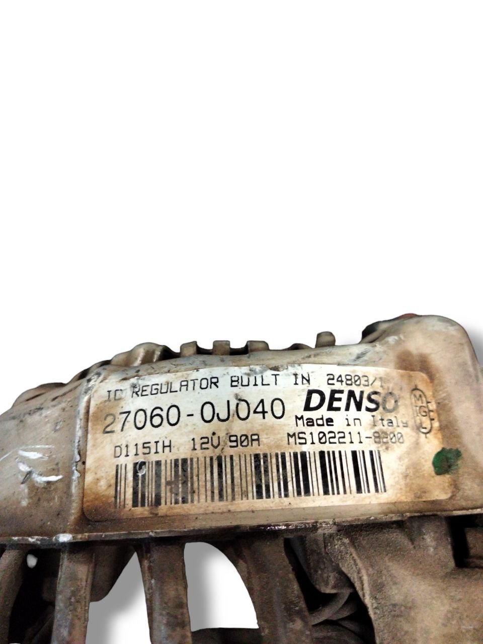 Alternatore Toyota Yaris 1.0 benzina (1995 - 2005)cod.27060 - 0J040 - F&P CRASH SRLS - Ricambi Usati