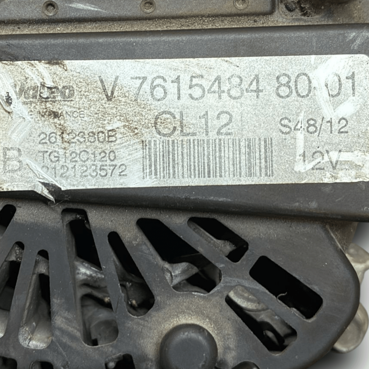 Alternatore valeo mini cooper r56 1.6 benzina cod : 761548480 - 01 ( 2007 - 2013) - F&P CRASH SRL - Ricambi Usati