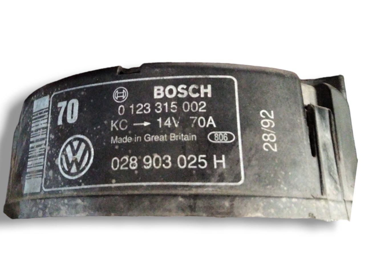 Alternatore Volkswagen Golf mk3 1.6 Benzina (1991 - 1999) cod.028903025H - F&P CRASH SRLS - Ricambi Usati