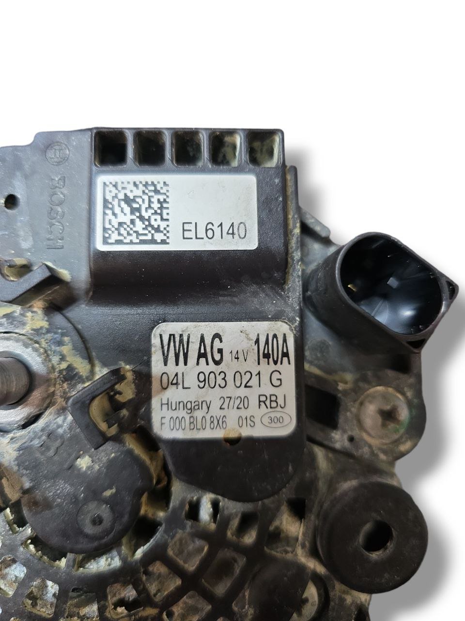 Alternatore Volkswagen Polo 6R 1.2 Diesel ( 2009 - 2014 ) Cod : 04L903021G - F&P CRASH SRLS - Ricambi Usati