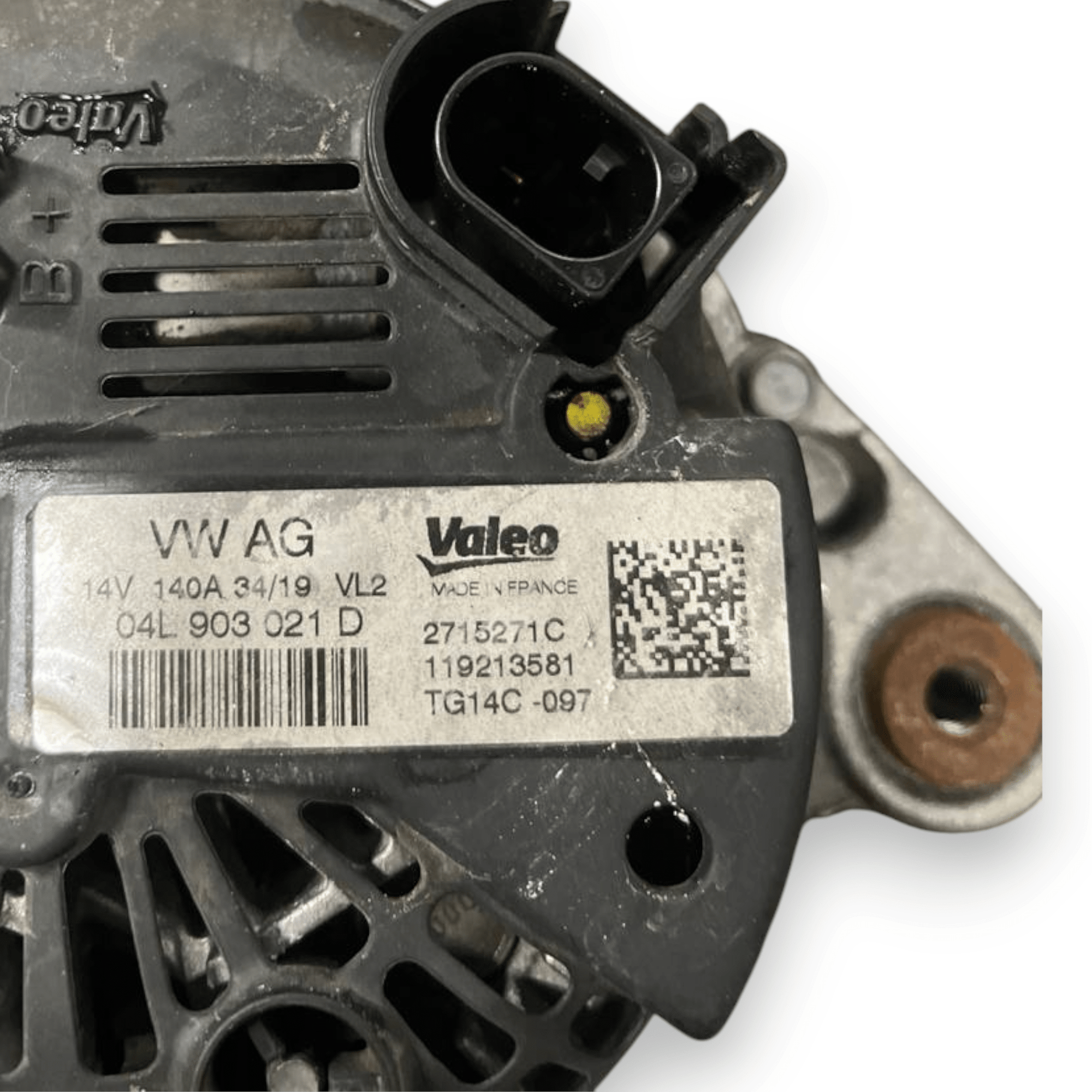 Alternatore Volkswagen T - Roc 2.0 Diesel (2017>) cod: 04L903021D - F&P CRASH SRLS - Ricambi Usati