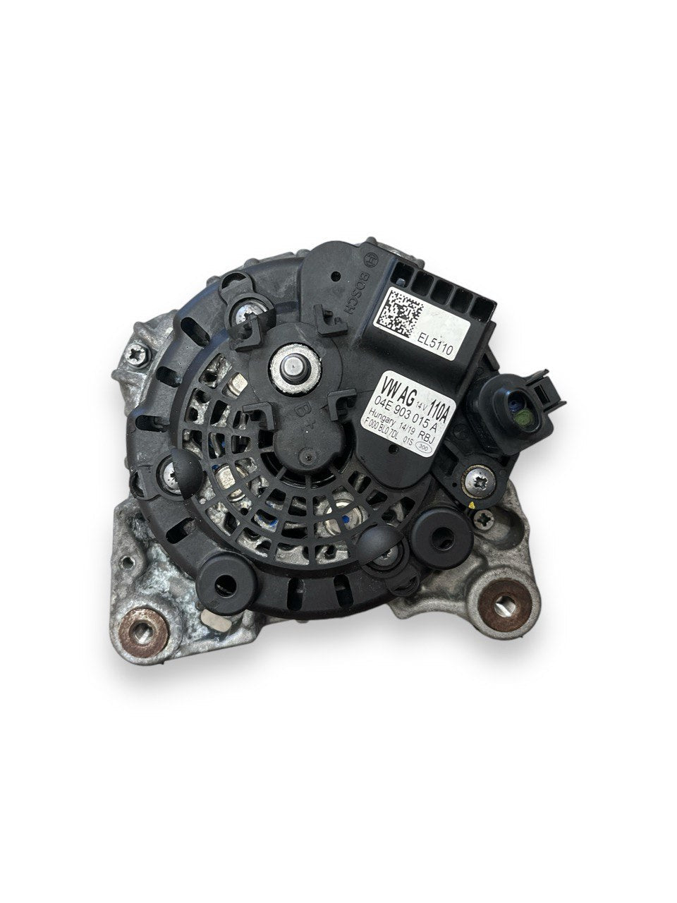 Alternatore Volkswagen T-Roc / Volkswagen Polo AW1 / Volkswagen Golf VII / Volkswagen T-Cross 1.0 Benzina (2017>) cod: 04E903015A - F&P CRASH SRLS - Ricambi Usati