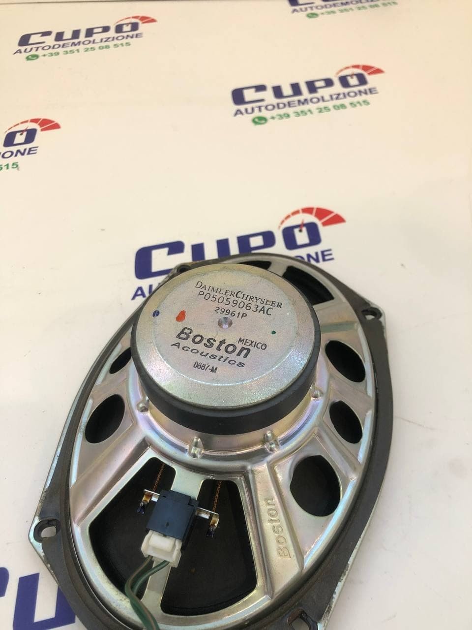 Altoparlante porta posteriore sinistra Boston CHRYSLER C 300 P0505906 - F&P CRASH SRLS - Ricambi Usati