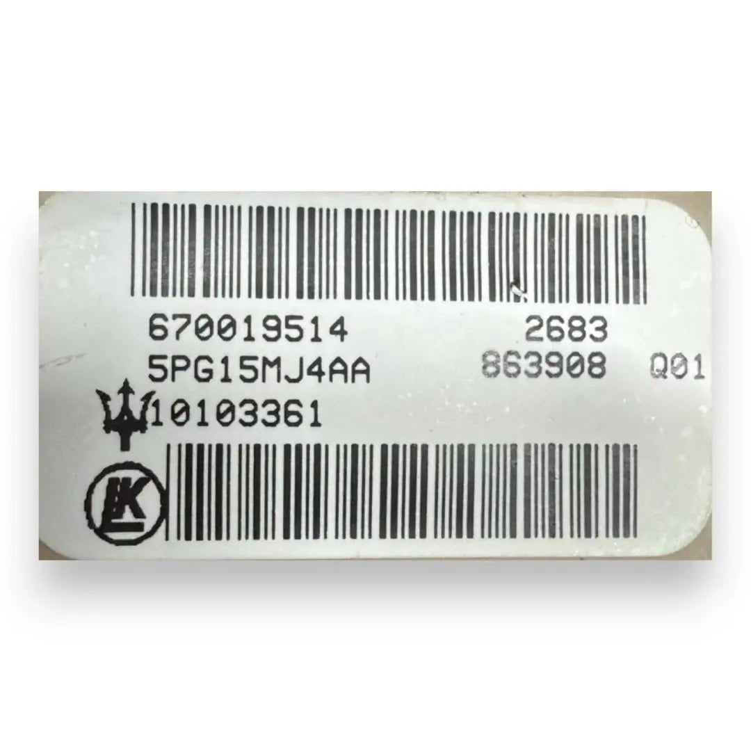 Alzacristallo porta anteriore con motorino destro Maserati Ghibli OEM 670102267 - F&P CRASH SRL - Ricambi Usati