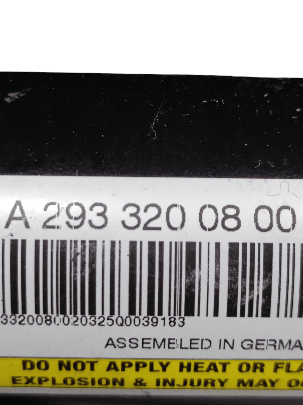 Ammortizzatore / Sospensione Anteriore Destro Mercedes Benz EQC COD: A2933200800 (2019 - 2023) - F&P CRASH SRLS - Ricambi Usati