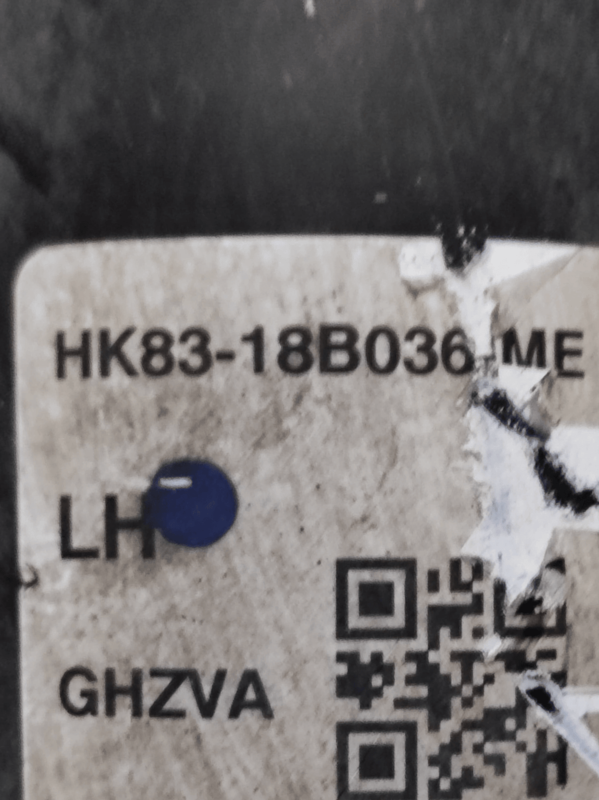 Ammortizzatore / Sospensione Anteriore Sinistro Jaguar F - Pace COD: HK8318B036ME (2016>) - F&P CRASH SRLS - Ricambi Usati