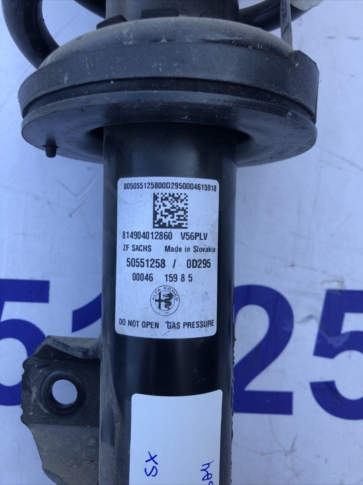 Ammortizzatori Anteriori Alfa Romeo Stelvio 2.2 50551258 Sinistr Compl. Di Molla - F&P CRASH SRLS - Ricambi Usati