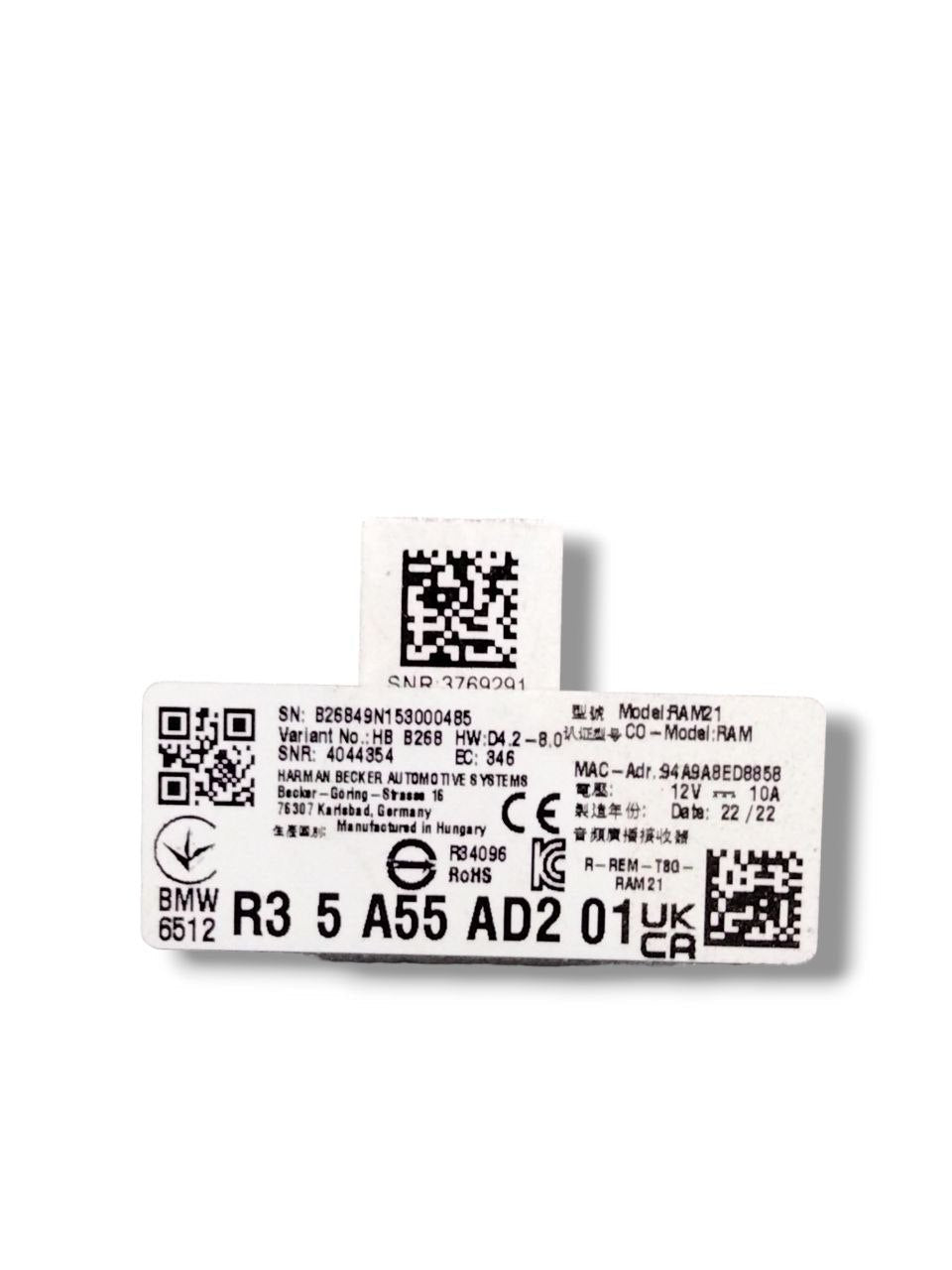 Amplificatore antenna autoradio Bmw F44 (2019>) cod.r35a55ad201 - F&P CRASH SRLS - Ricambi Usati