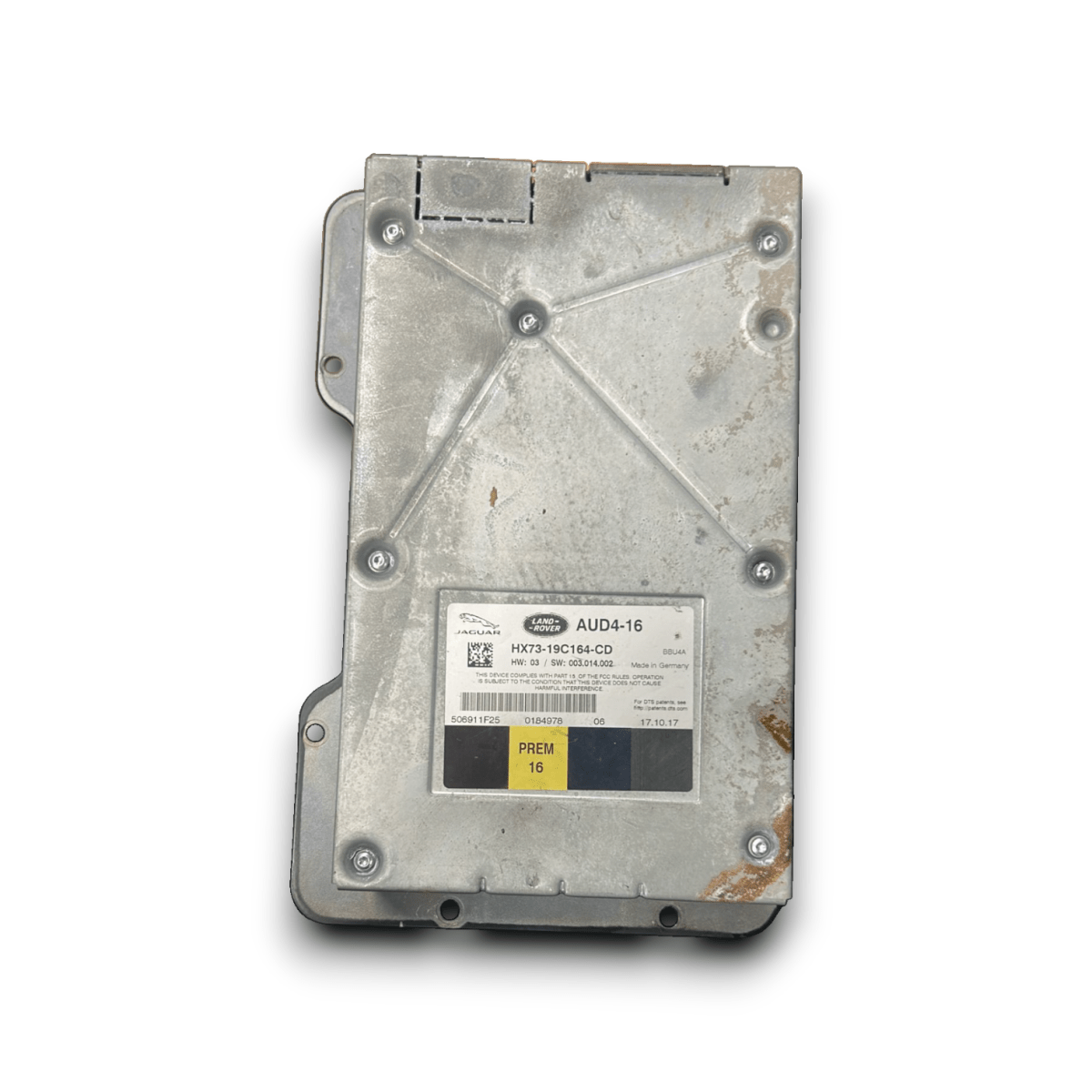 Amplificatore audio range rover velar cod:HX73 - 19C164 - CD (2017&gt;) - F&amp;P CRASH SRLS - Ricambi Usati
