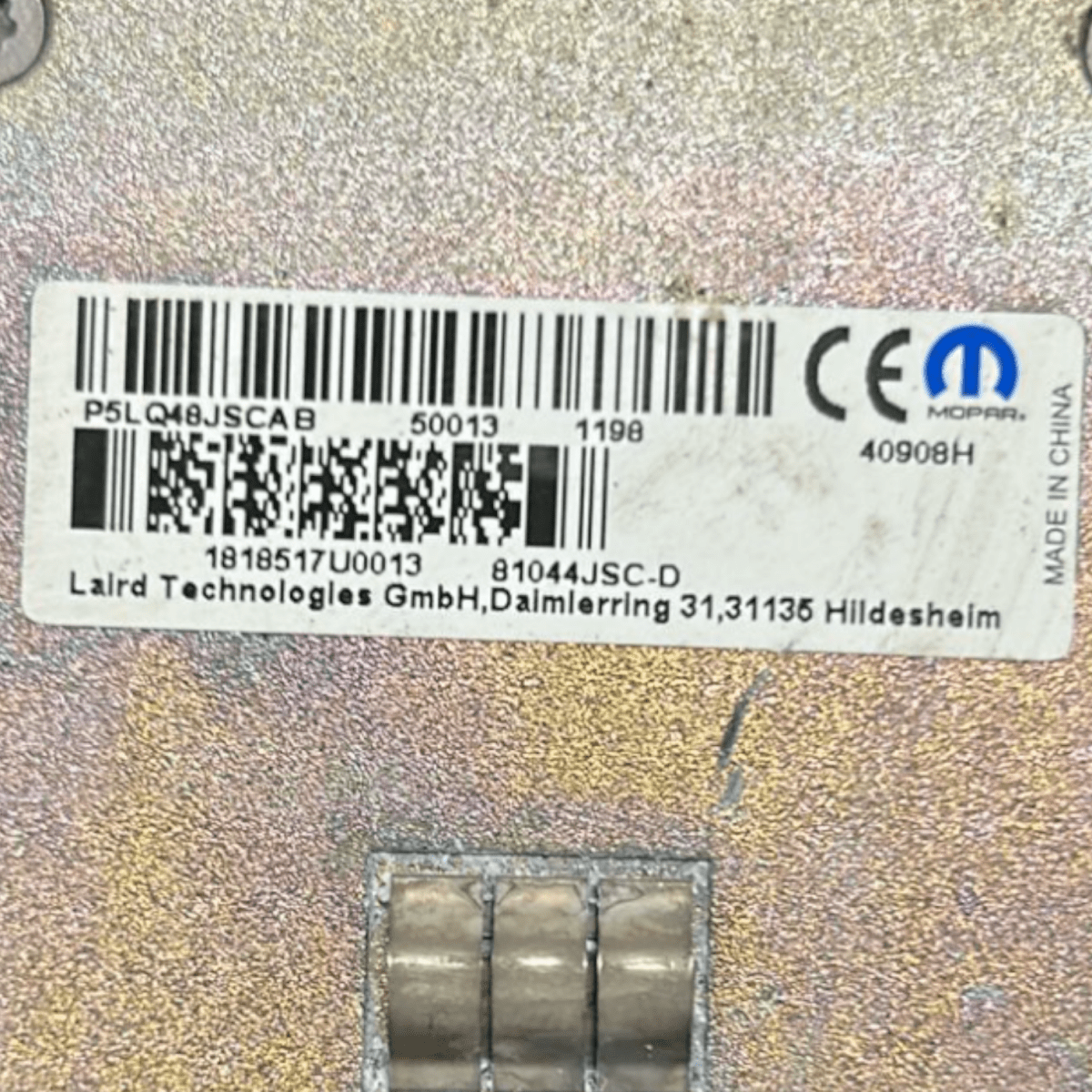 Antenna jeep cherokee kl cod:P5LQ48JSCAB (2013 > 2023) - F&P CRASH SRLS - Ricambi Usati