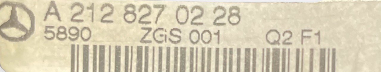 Antenna Pinna Blu Tetto Mercedes - Benz C117 (2013 - 2019) cod:a2128270228 - F&P CRASH SRLS - Ricambi Usati