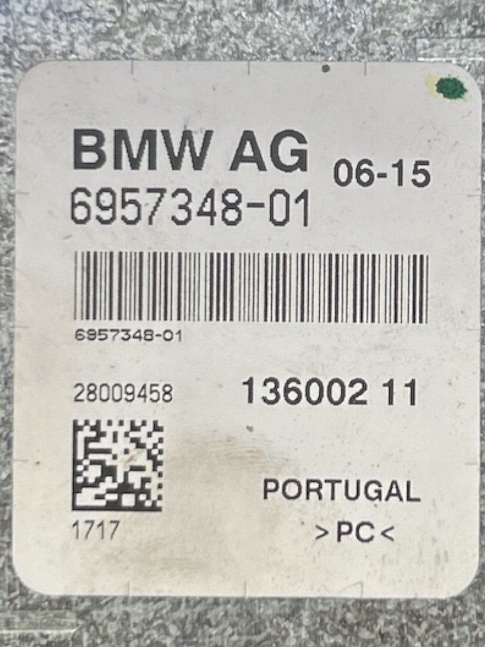 Antenna Posteriore Destra BMW Serie 6 Gran Coupe (F06) (2012 > 2018) cod.6957348 - F&P CRASH SRLS - Ricambi Usati