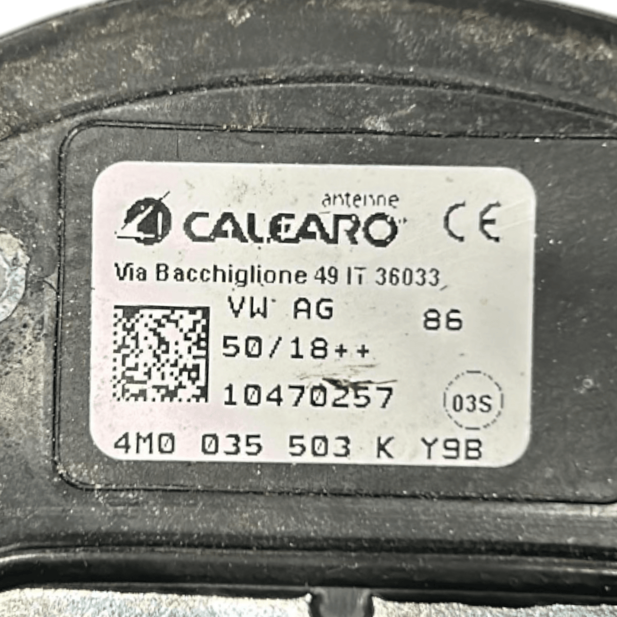 Antenna Tetto / Pinna Audi Q3 (F3) cod.4M0035503K (2018 > ) - F&P CRASH SRLS - Ricambi Usati