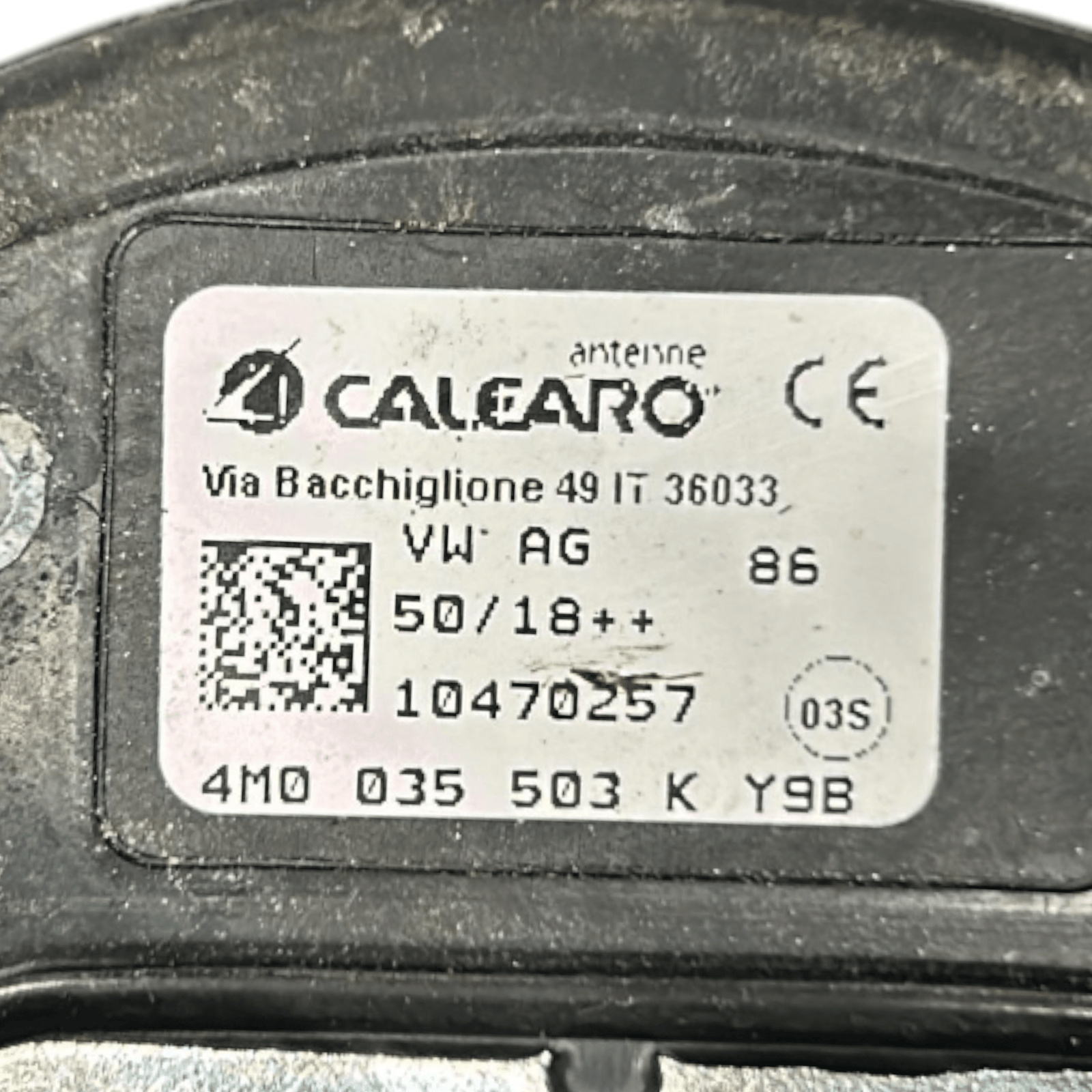 Antenna Tetto / Pinna Audi Q3 (F3) cod.4M0035503K (2018 > ) - F&P CRASH SRLS - Ricambi Usati