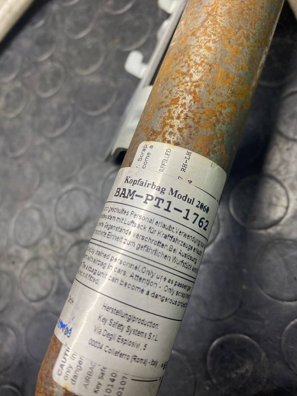 Aribag a tendina destro Audi a6 cod:bampt11765 4g88807742b - F&P CRASH SRLS - Ricambi Usati