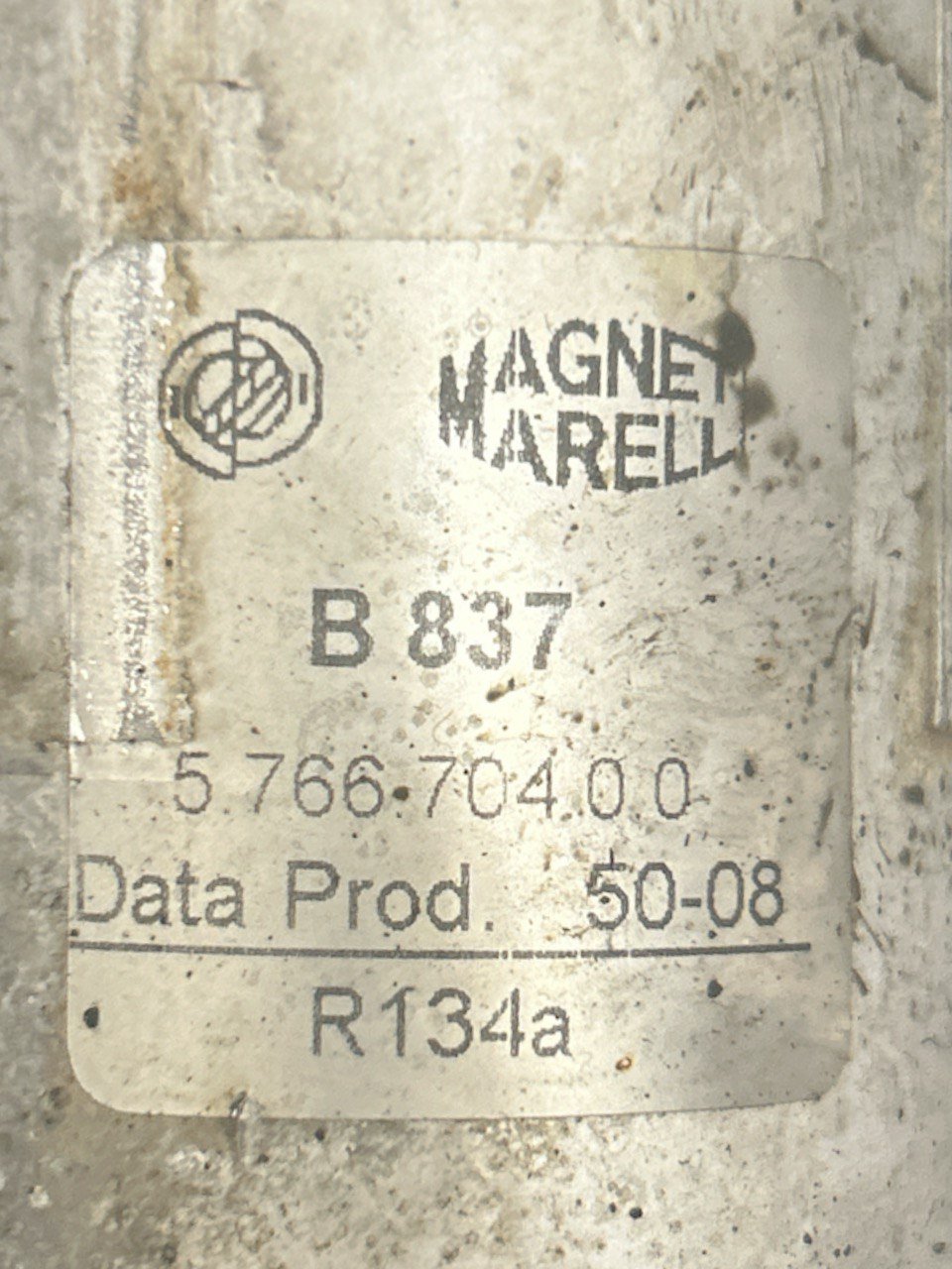 Asciugatrice Clima / Bottiglia / Essiccatore Aria Condizionata (Magneti Marelli) Fiat Doblo / Lancia Lybra 1.8 Benzina (1999 > ) cod.576670400 - F&P CRASH SRLS - Ricambi Usati