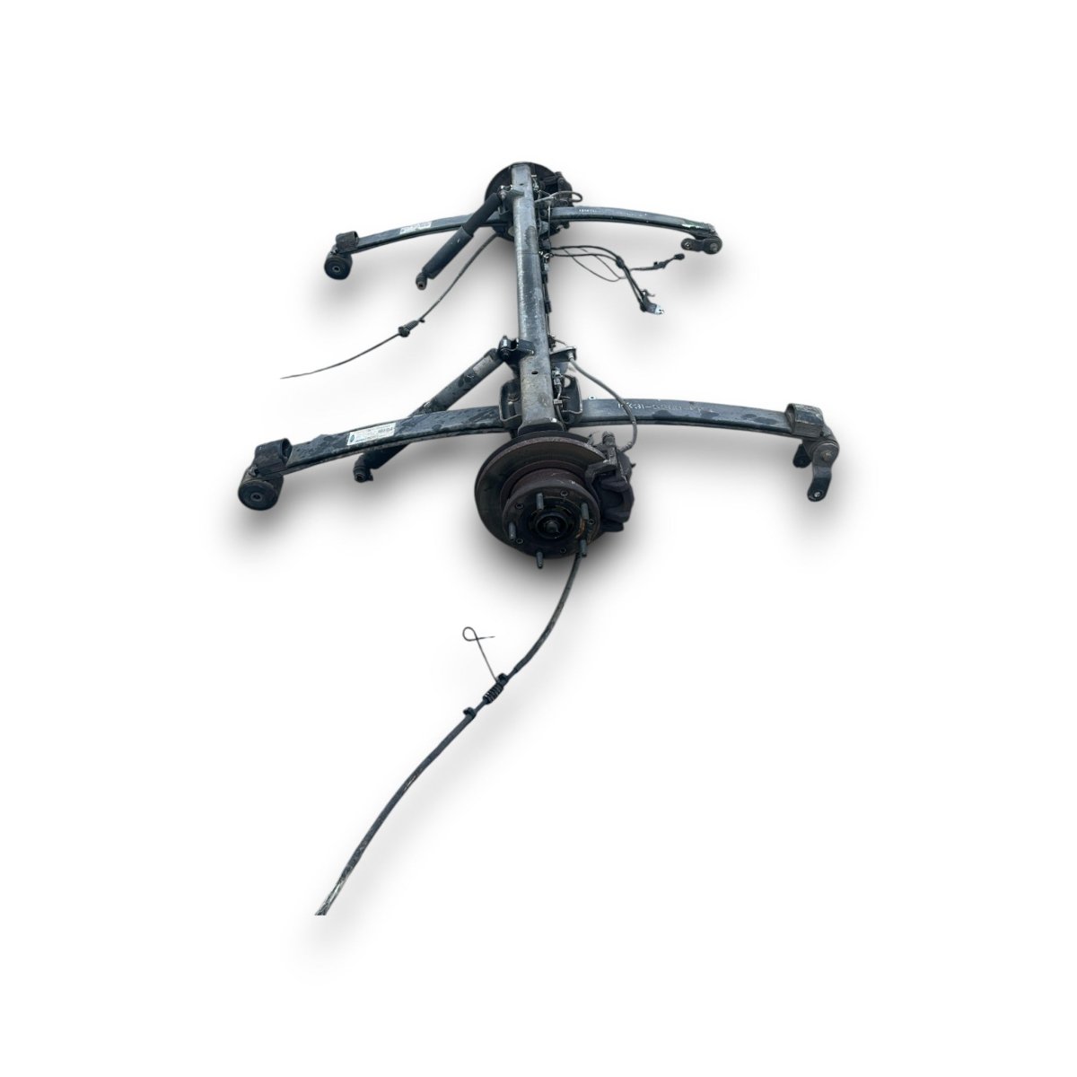 Assale / Ponte Posteriore (A Dischi) Ford Transit 2.2 Diesel (2014 > ) + Balestre - F&P CRASH SRLS - Ricambi Usati