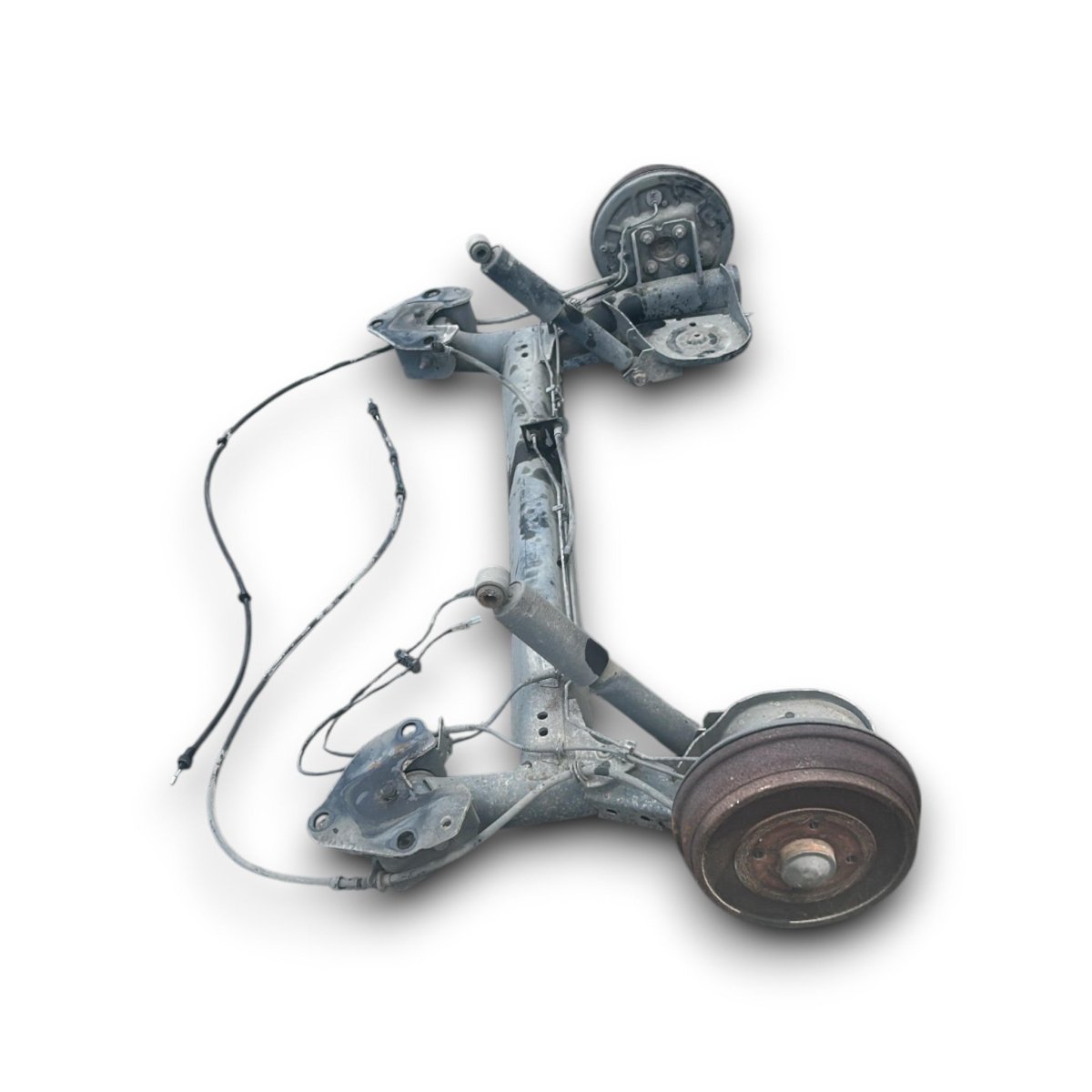 Assale / ponte posteriore (a tamburi) Dacia Dokker 1.5 diesel (2013 > 2021) - F&P CRASH SRLS - Ricambi Usati