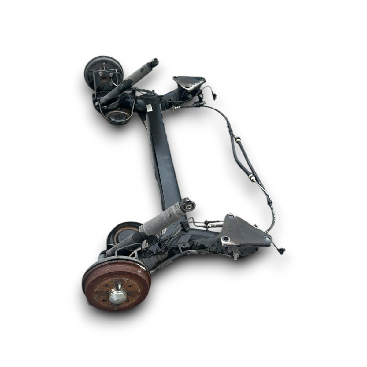 Rear axle / bridge (drum type) Fiat 500 1.2 petrol (2007 > ) - F&P CRASH SRL - Used Parts