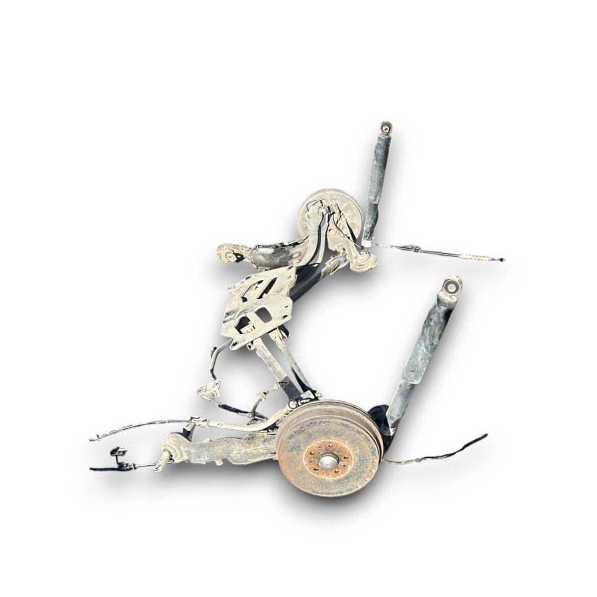 Assale / ponte posteriore (a tamburi) Fiat Doblo II 1.3 diesel (2009 > 2015) - F&P CRASH SRLS - Ricambi Usati