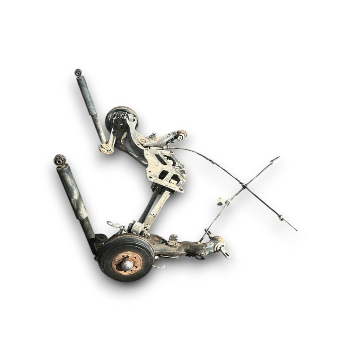 Assale / ponte posteriore (a tamburi) Fiat Doblo II 1.3 diesel (2009 > 2022) - F&P CRASH SRLS - Ricambi Usati