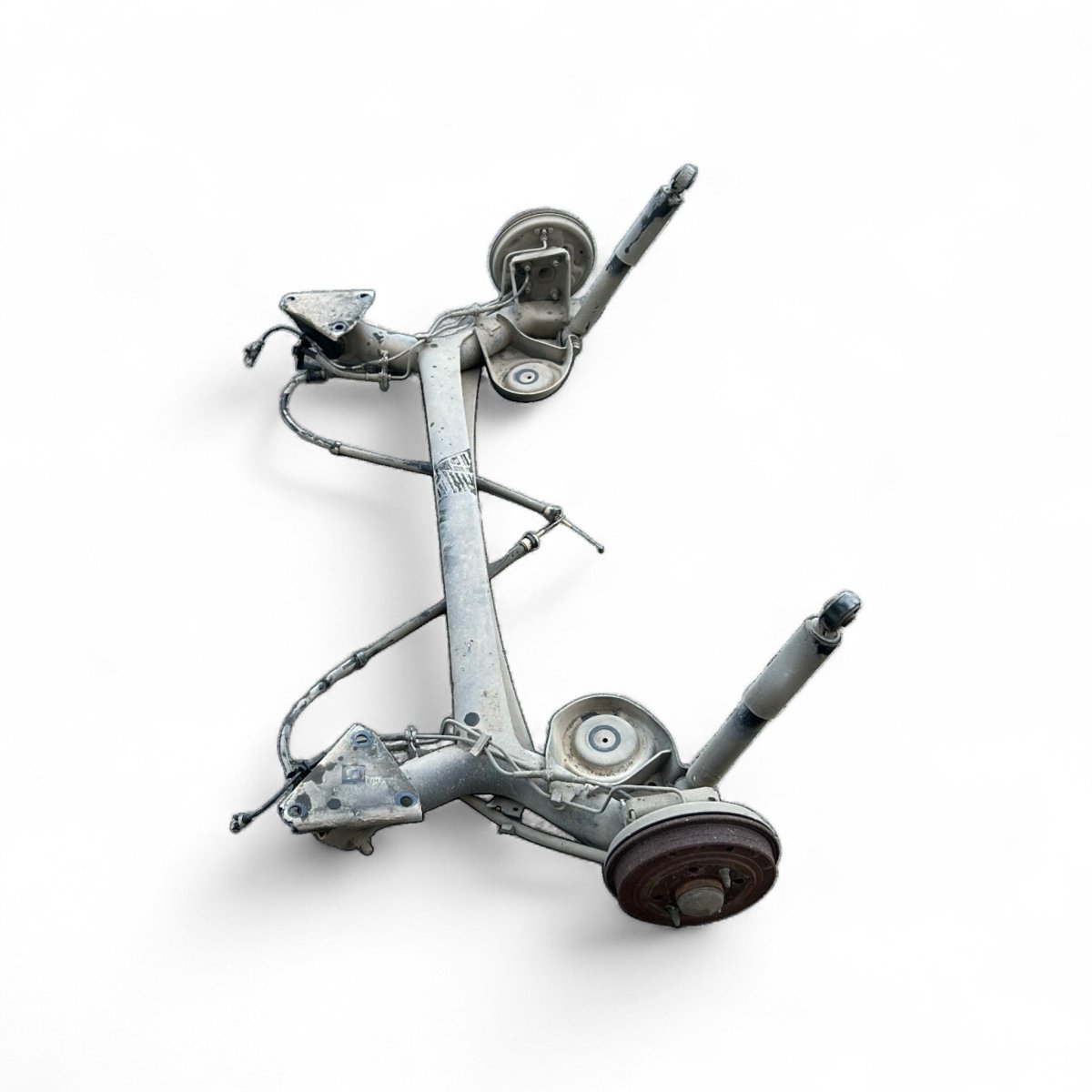 Assale / ponte posteriore (a tamburi) Fiat Panda (169) 1.2 benzina (2003 > 2012) - F&P CRASH SRLS - Ricambi Usati