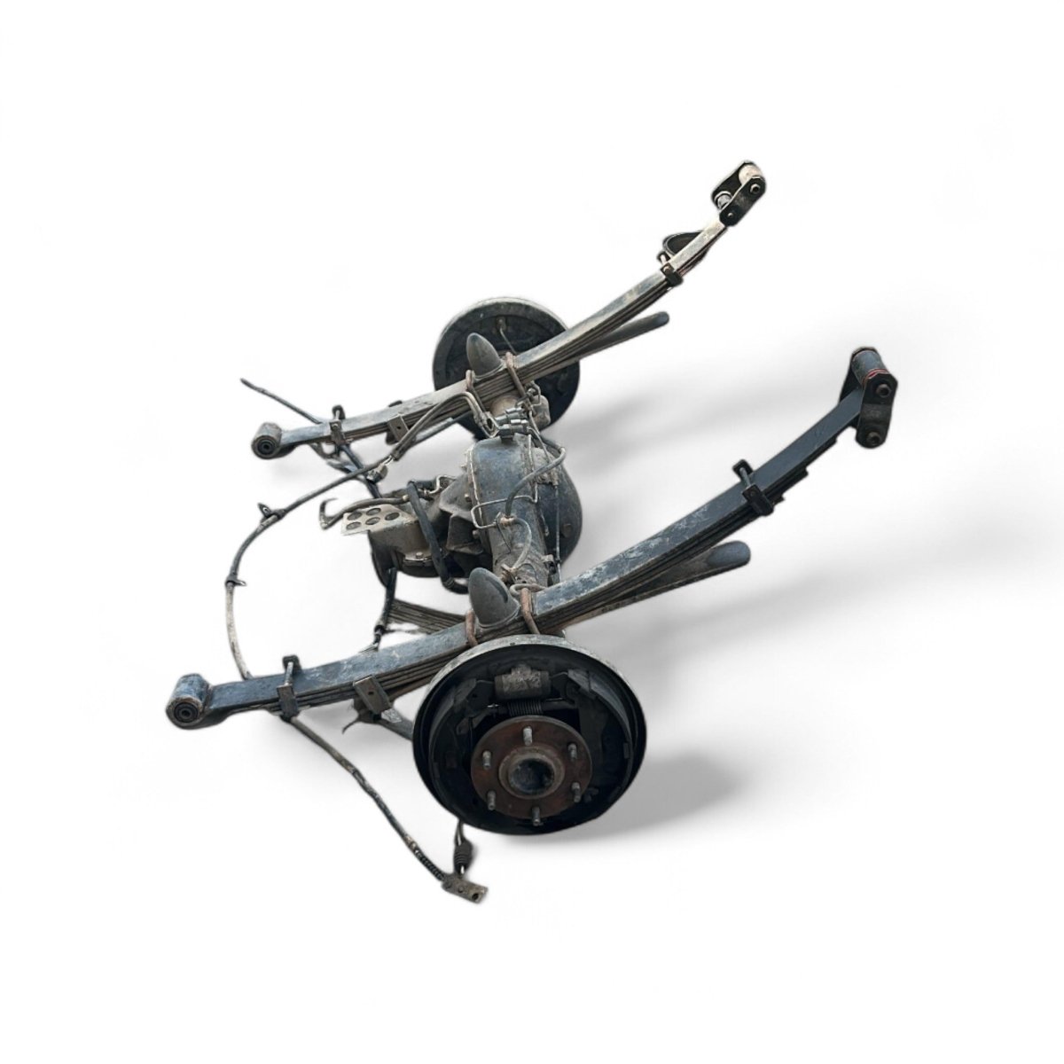 Assale / ponte posteriore (a tamburi) Mitsubishi L200 (KA / KB) 2.5 diesel (4x4) (2006 > 2014) + differenziale - F&P CRASH SRLS - Ricambi Usati