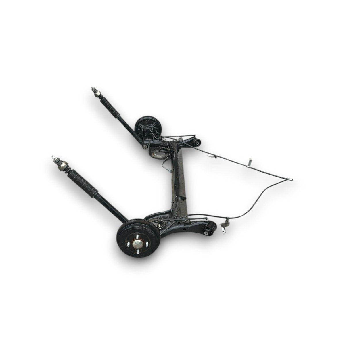 Assale / ponte posteriore (a tamburi) Nissan Micra (K13) 1.0 benzina (2010 > 2017) - F&P CRASH SRLS - Ricambi Usati