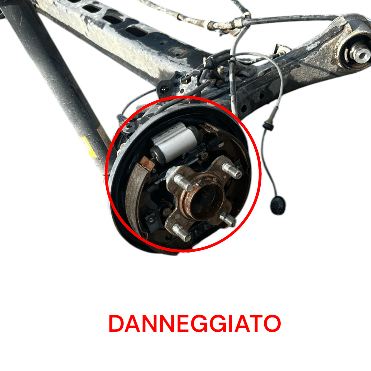 Assale / ponte posteriore (a tamburi) Suzuki Swift VI 1.0 benzina (2017 > ) - F&P CRASH SRLS - Ricambi Usati