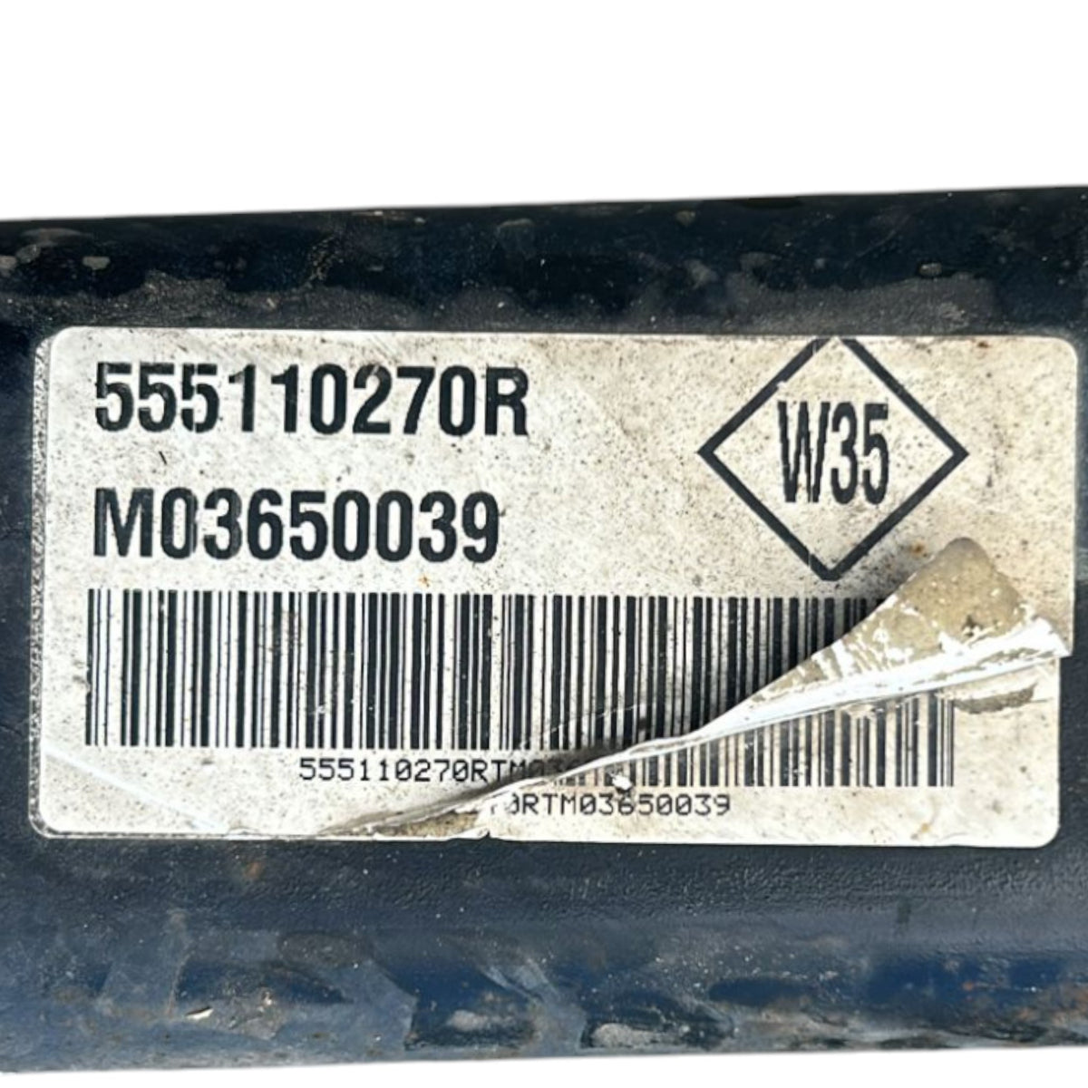 Assale / Ponte Posteriore Renault Master III Restyling cod.555110270R 2.3 Diesel (2010 > 2024) + Balestre - F&P CRASH SRLS - Ricambi Usati