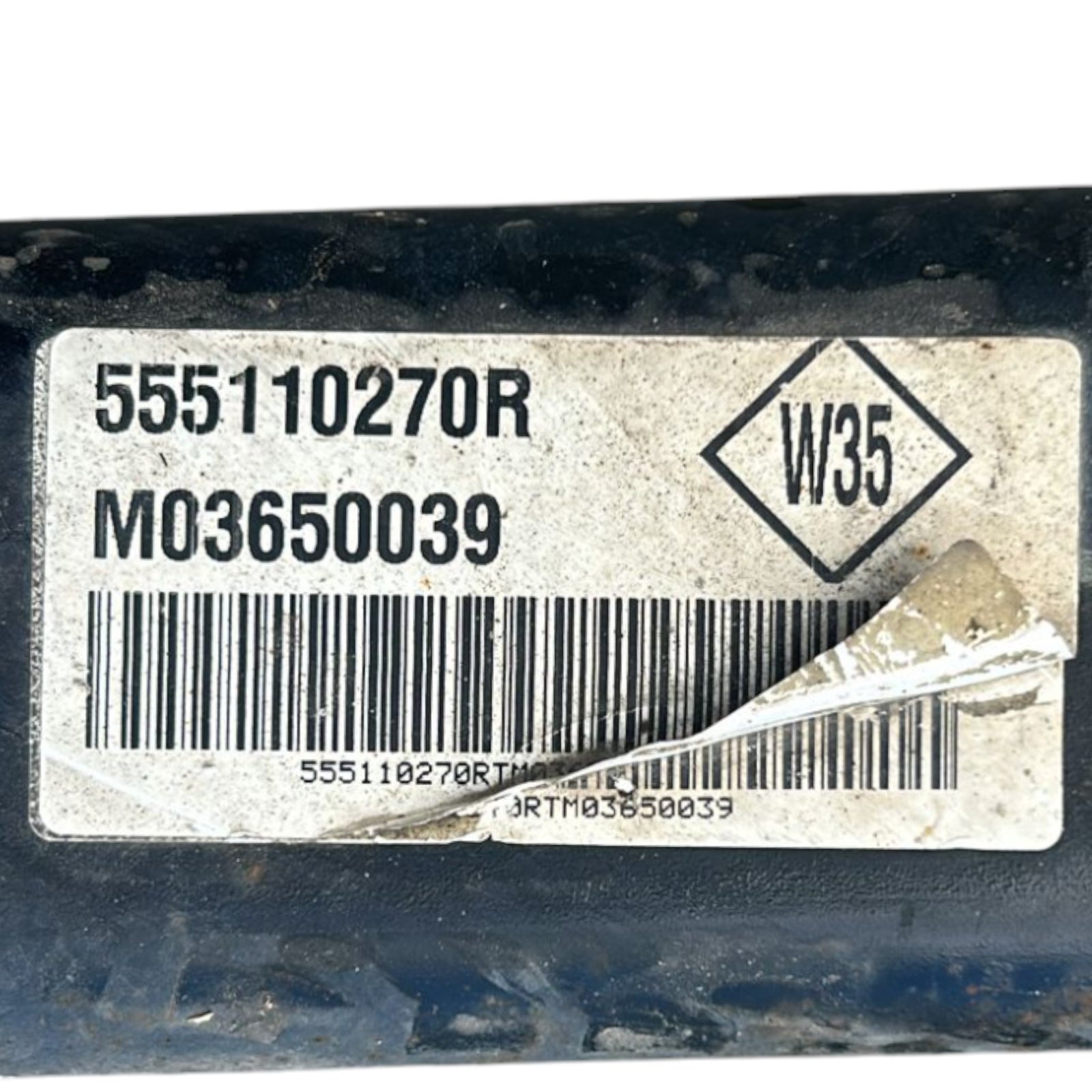 Assale / Ponte Posteriore Renault Master III Restyling cod.555110270R 2.3 Diesel (2010 > 2024) + Balestre - F&P CRASH SRLS - Ricambi Usati