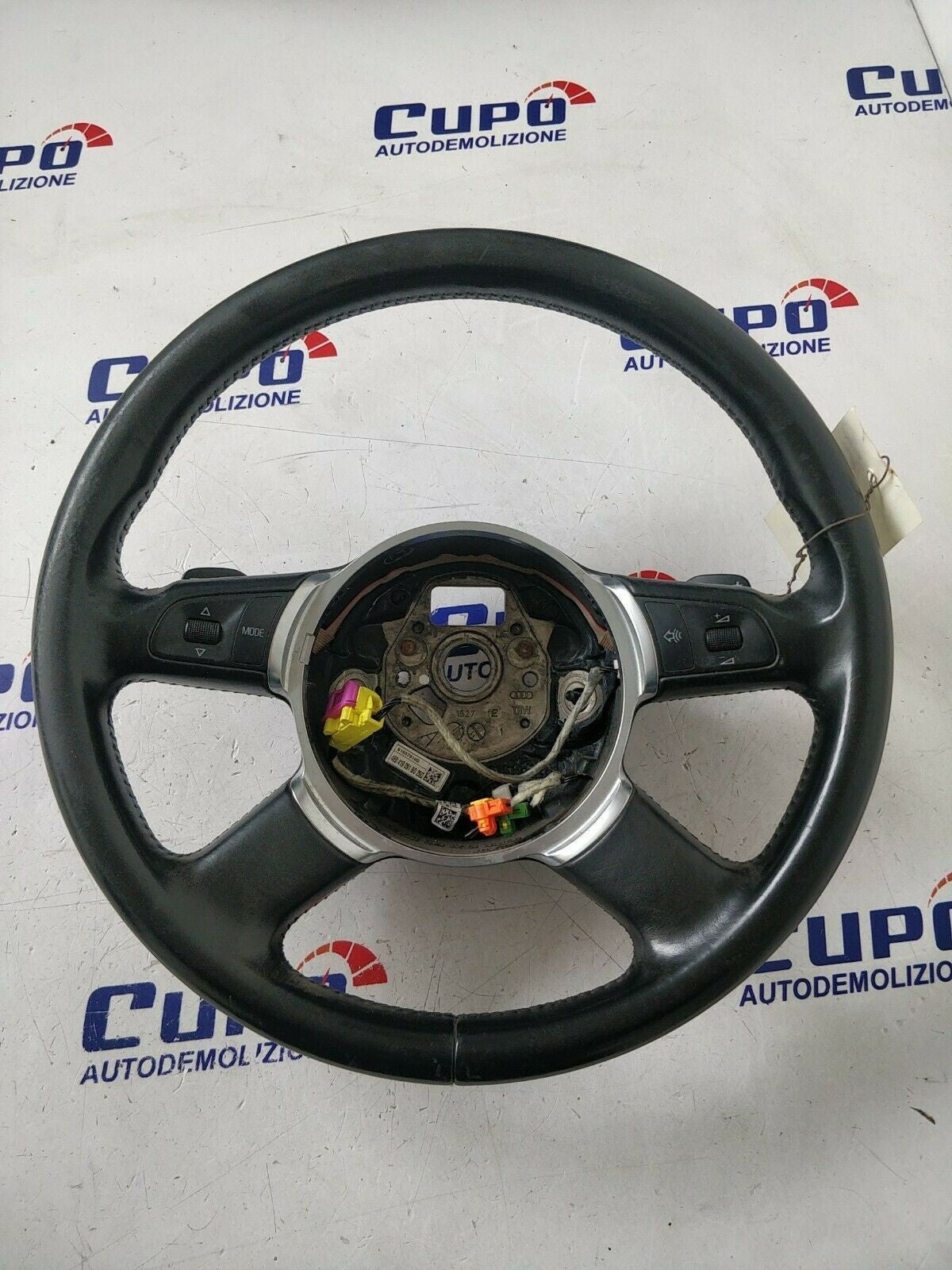 Audi A8 D3 volante tiptronic nero multifunzione 4E0419091BD cambio al volante - F&P CRASH SRLS - Ricambi Usati