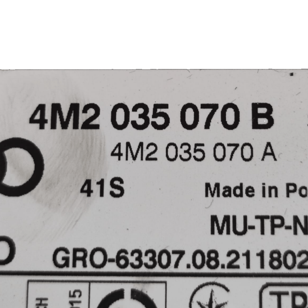 Autoradio audi q8 cod: 4m2035070b (2018 - ) - F&P CRASH SRLS - Ricambi Usati