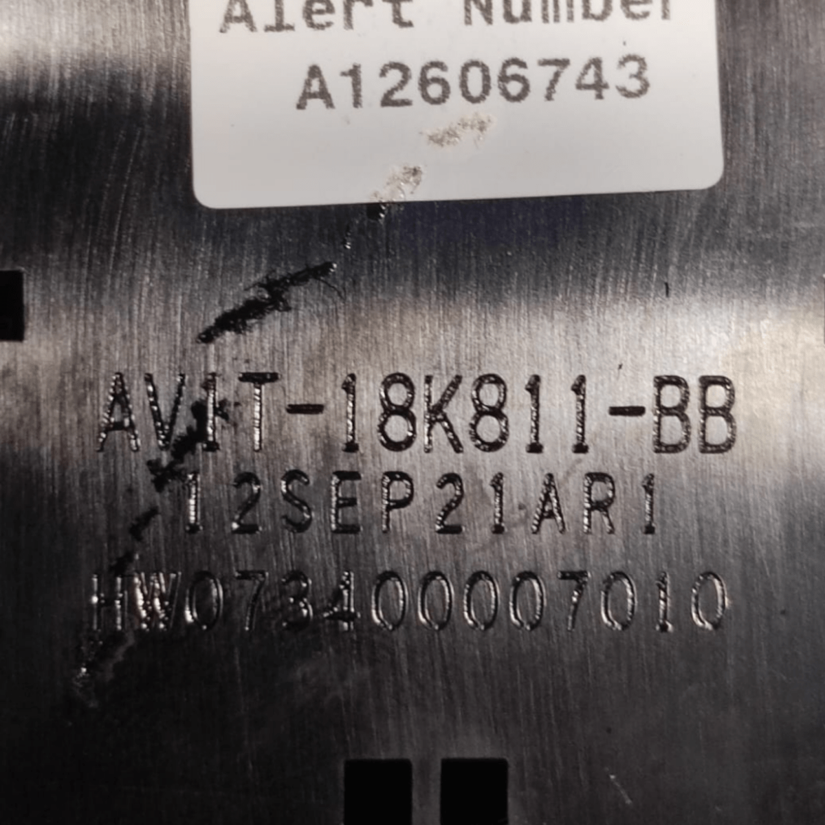 Autoradio ford b - max cod: av1t18k811bb (2012 - 2018) - F&P CRASH SRLS - Ricambi Usati