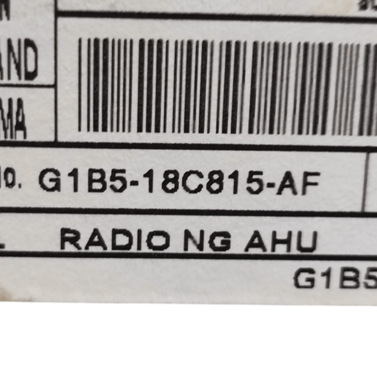 Autoradio ford ka+ cod: g1b518c815af (2016 - 2019) - F&P CRASH SRLS - Ricambi Usati