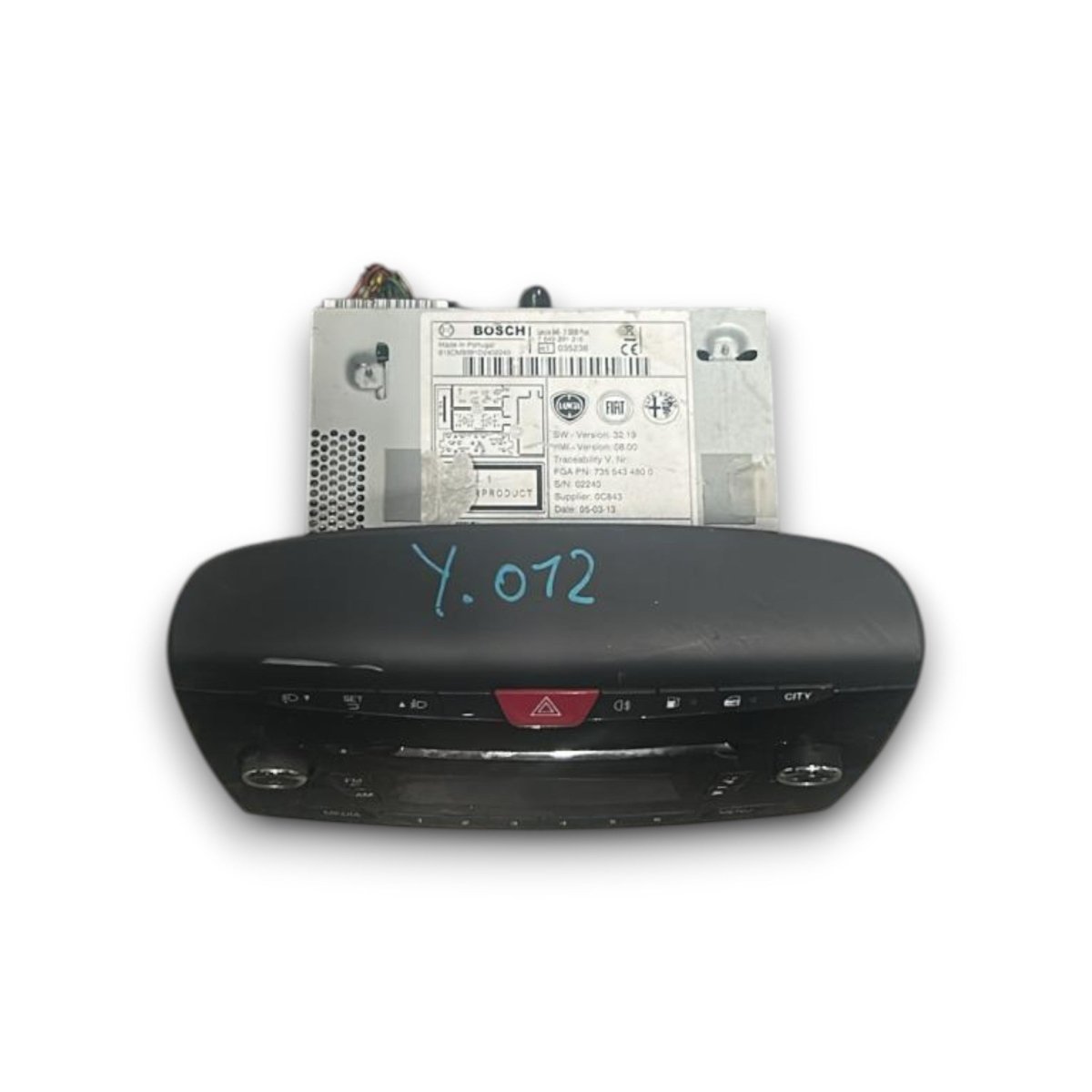 Autoradio Lancia Ypsilon cod.7355434800 (2011 > 2021) - F&P CRASH SRL - Ricambi Usati