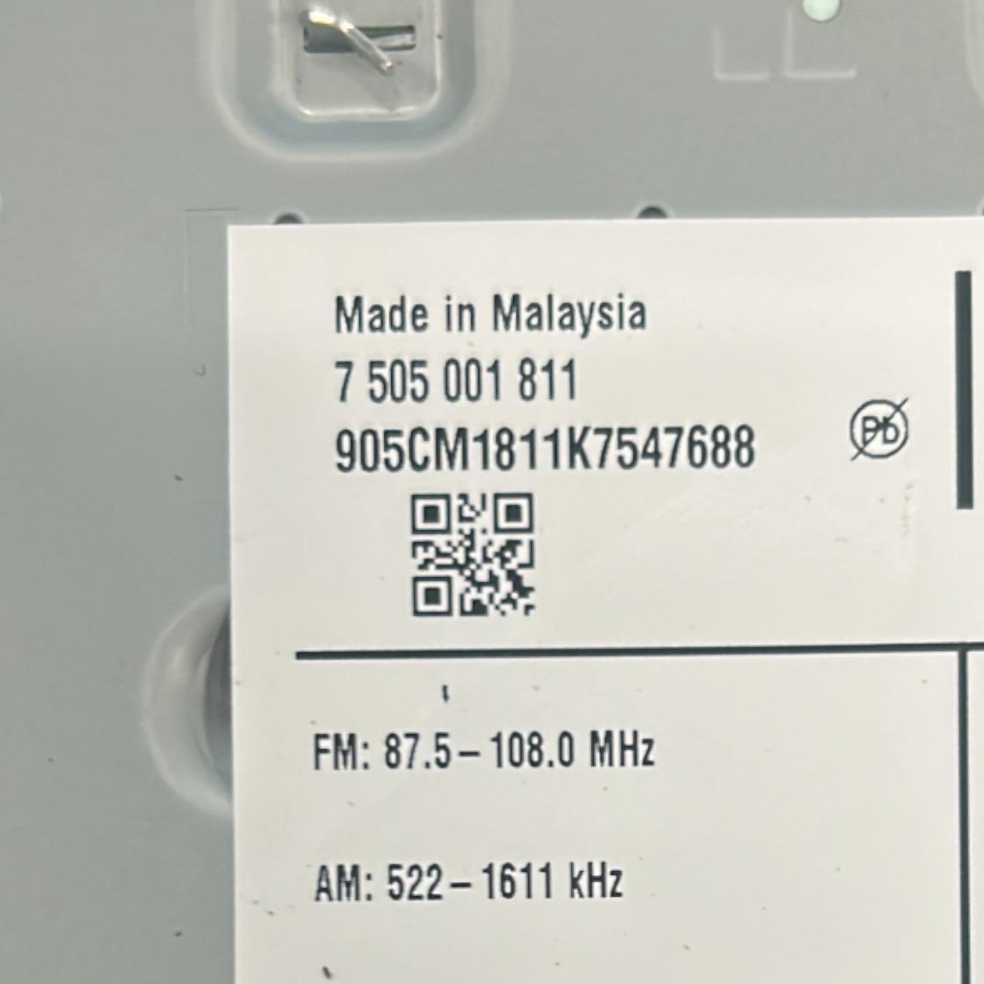 Autoradio Navigatore Display Suzuki Ignis cod.7505001811 (2016 > ) cod.39920 - 62R06 Autoradio - F&P CRASH SRLS - Ricambi Usati