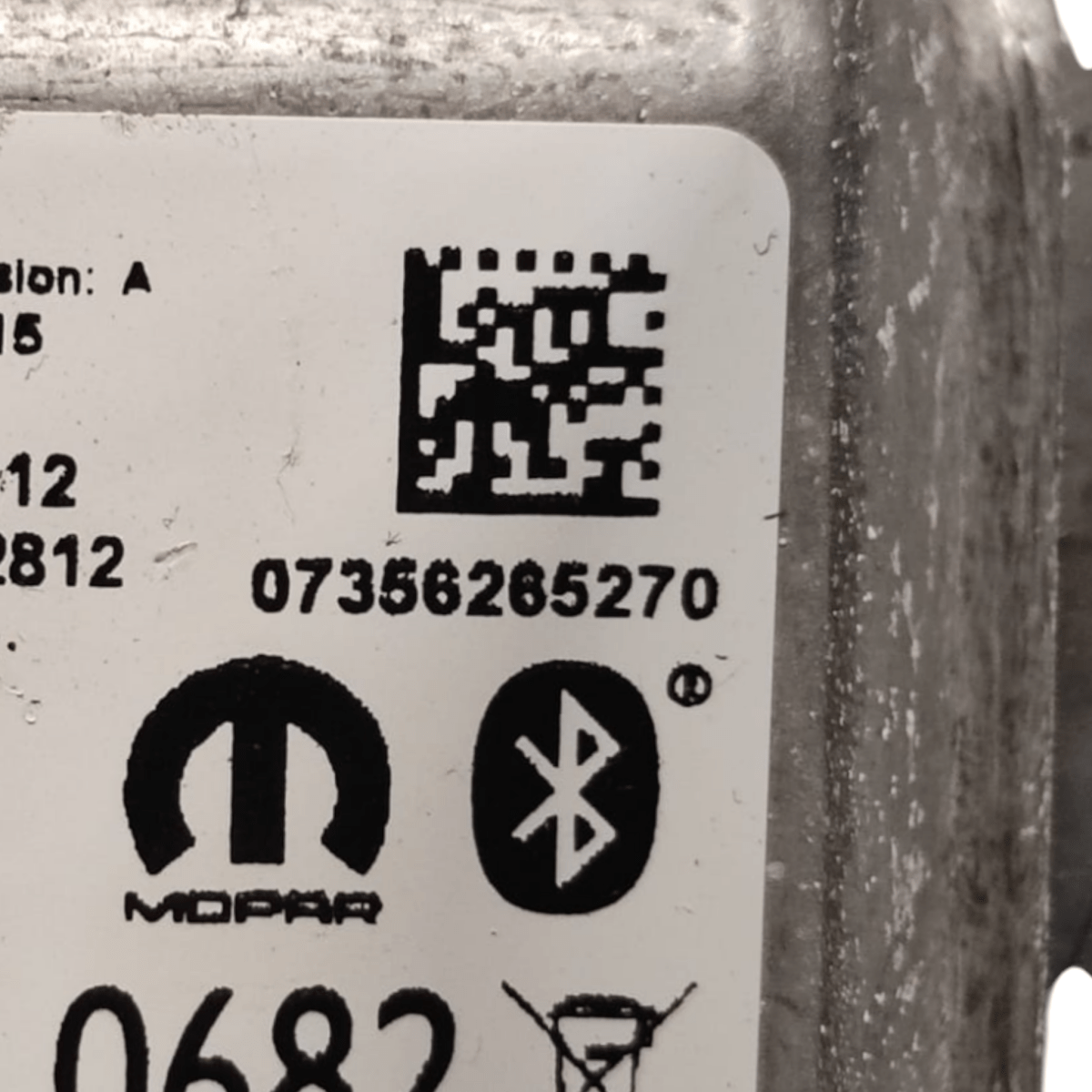 Autoradio navigatore gps fiat 500x cod: 07356265270 (2014 - 2024) - F&P CRASH SRLS - Ricambi Usati
