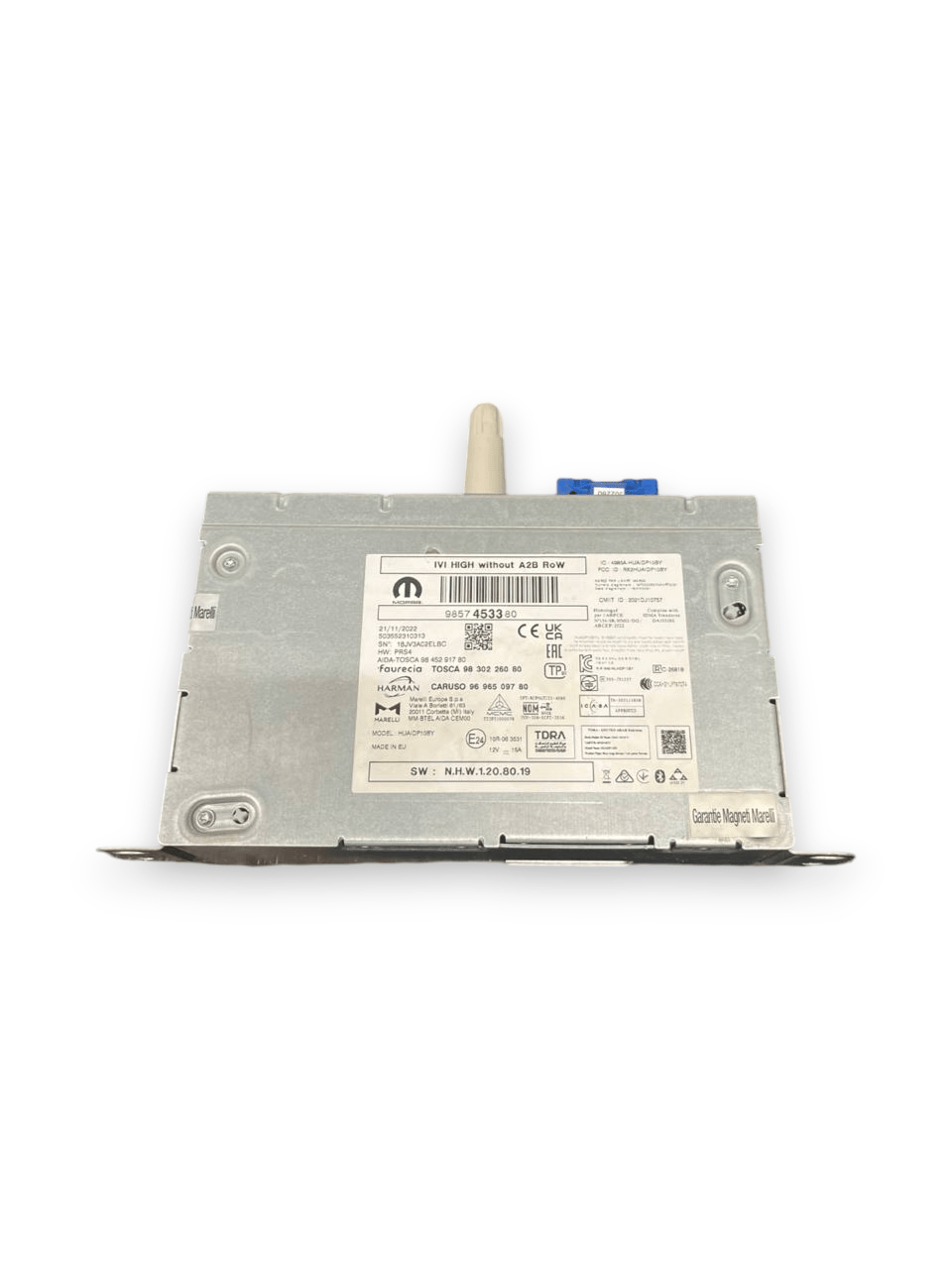 Autoradio / Navigatore Peugeot 308 III (2021>) cod: 9857453380 - F&P CRASH SRLS - Ricambi Usati